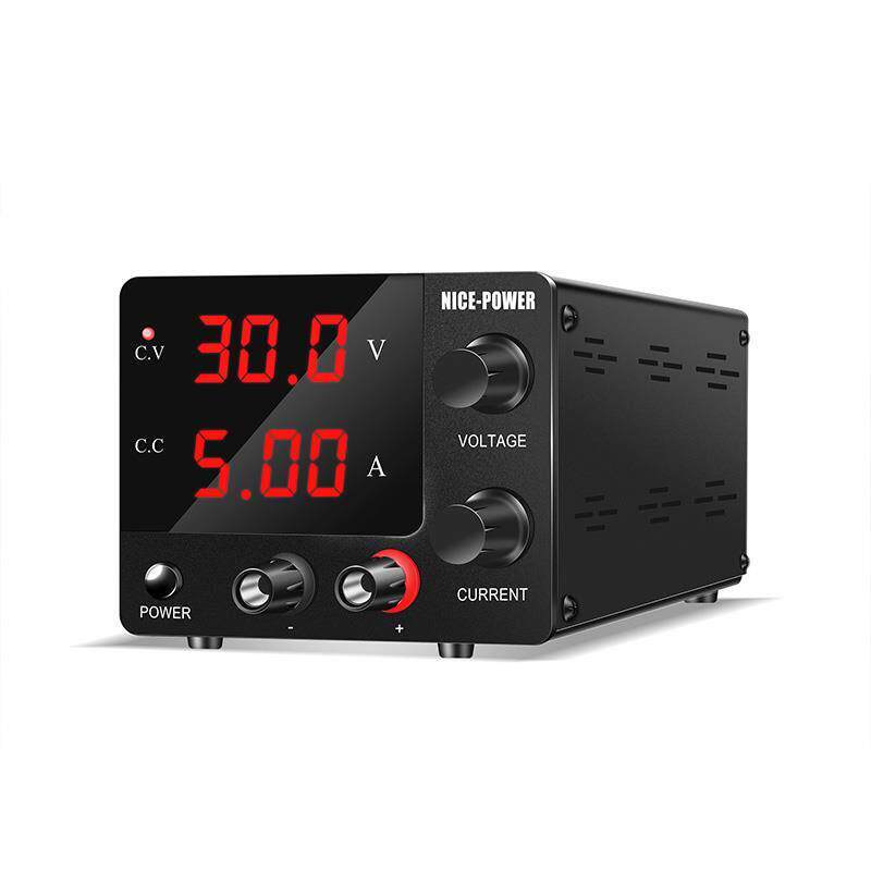 学生实验电源迷你可调直流稳压电源30V60V5A10数显电镀充电维修用