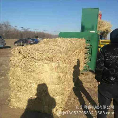 全自动卧式液压打自机废纸箱半动120-6塑料瓶压包缩打机生活包垃