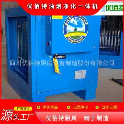 厨房油烟净化器高空排放油烟净化器壁挂式油烟净化器设备直供