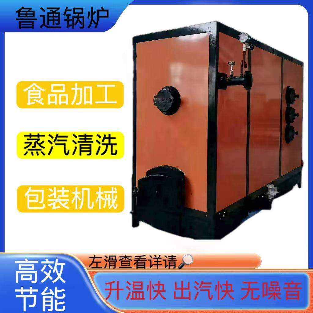 鲁通大型燃生物质颗粒蒸汽发生器升温快出汽足蒸汽清洗包装机械