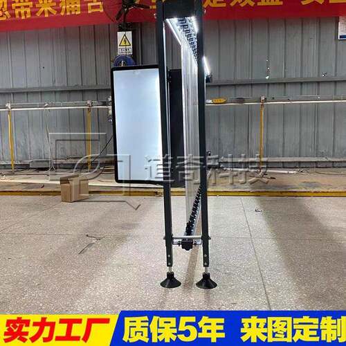 栅栏闸门禁系统停车场收费道闸无人值守车牌识别道闸一体机