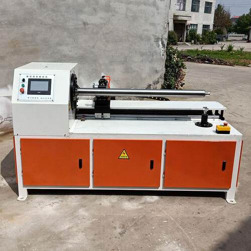 切纸管机全自动纸管精切机数控单刀纸管精切机倒角机磨头机