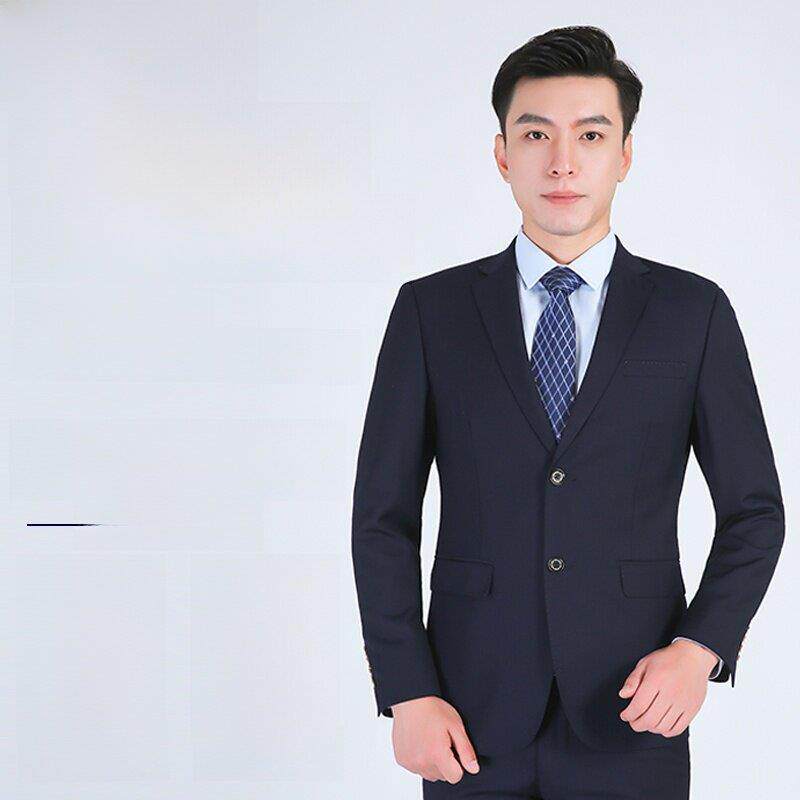 2024中国移动工作服男式运动夹克营业厅工作服制服衬衫西装西装裤