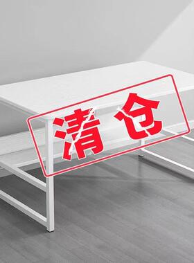 电脑桌台式家用简易书桌学生学习桌卧室长方形小桌子出租屋租房