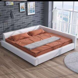 护栏家庭床加宽主卧落地式带组合床一家亲子四口亲子塌塌米二胎木