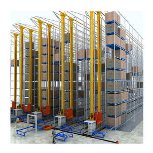 定制厂房大型智能有轨制导RGV高位立体货架自动化仓库重型储物架