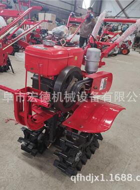 菜柴园扣独轮开沟翻地机农用小型油半犁新款耘地FLR开沟机