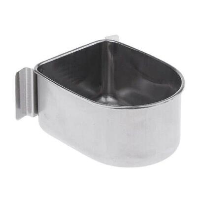 Hanging Pet Parrot Food Feeder, Stainless Steel Feeding