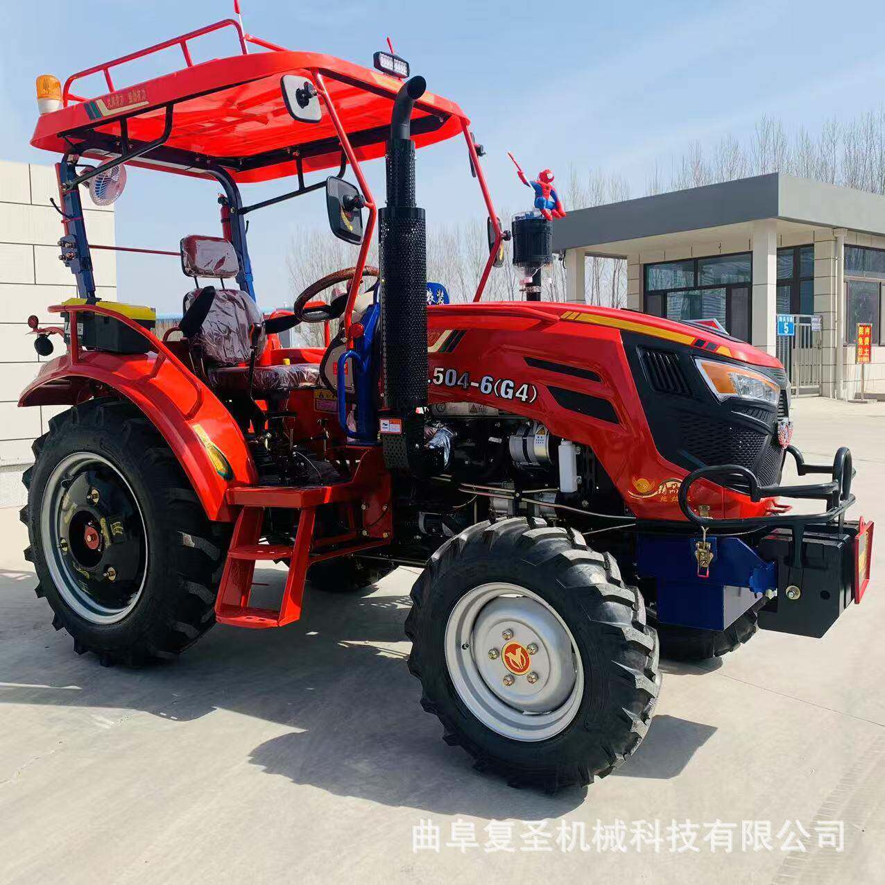 常力504可带旋耕犁播种机可配套40多款农机具50马力国四拖拉机