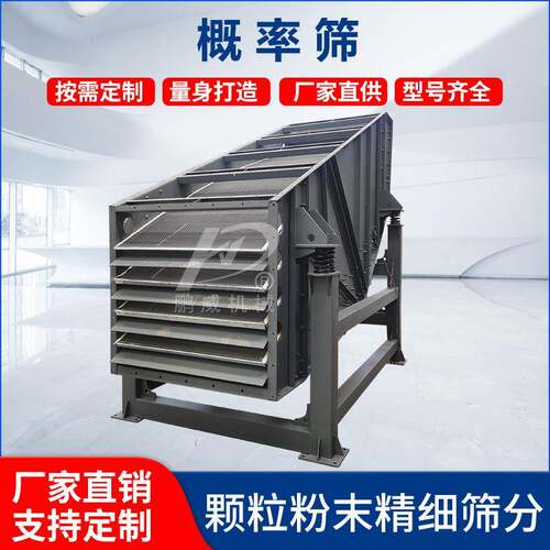 GLS高频振动概率筛选矿冶金化工砂石干粉砂浆筛选机筛分设备