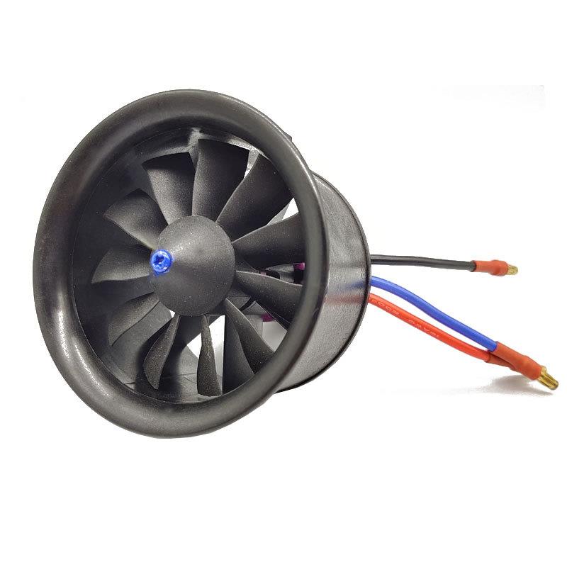 钻石动力64mm塑胶涵道3900V12.6V推力1180g带3.5m香蕉头