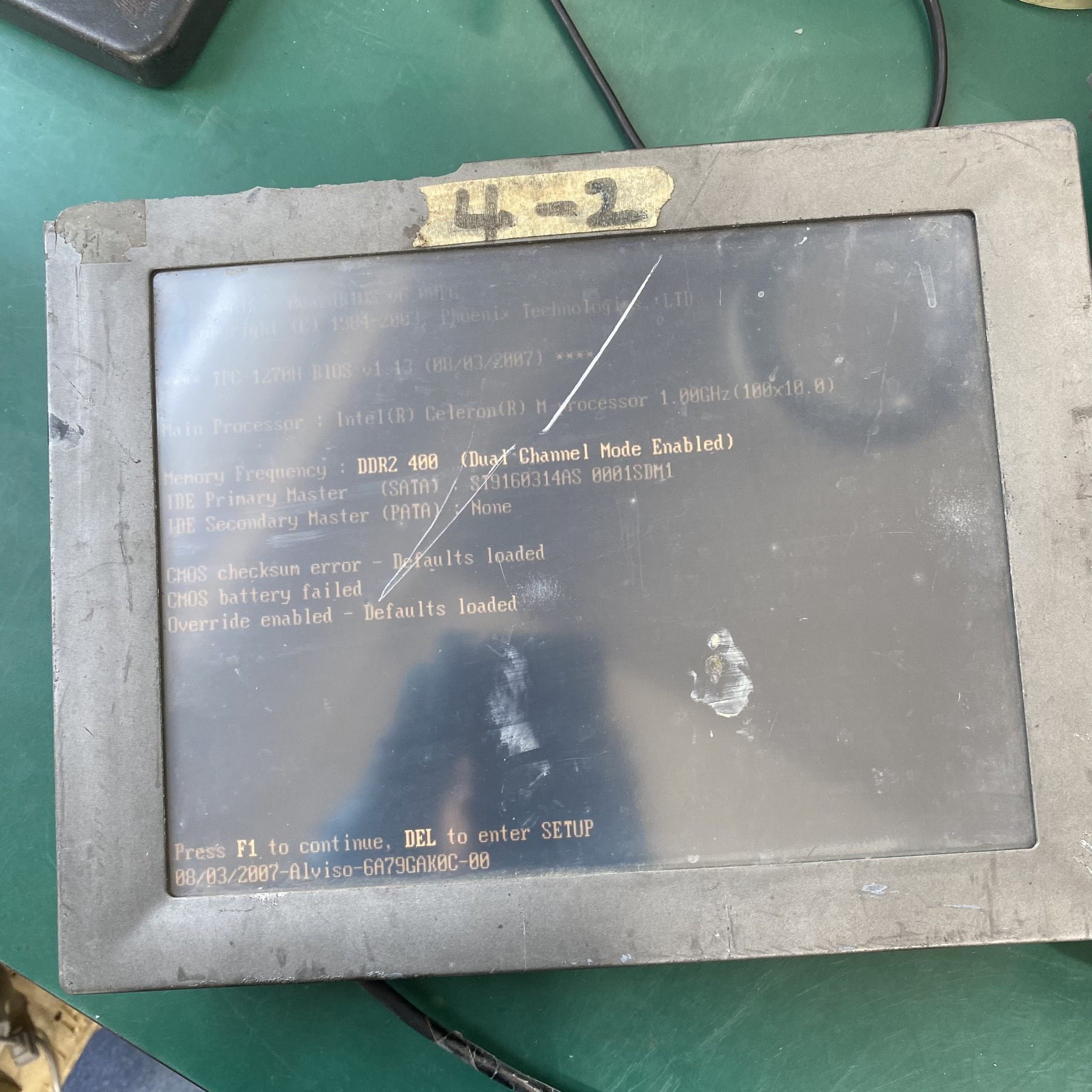 研华工控一体机WVIEW-12，赛扬M 1.0GHz处理器，