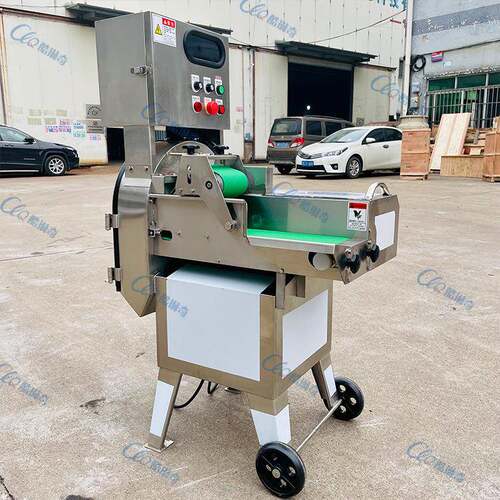 r商用全自动香蕉正圆切片机厚薄可调节苹果梨子火龙果切片机