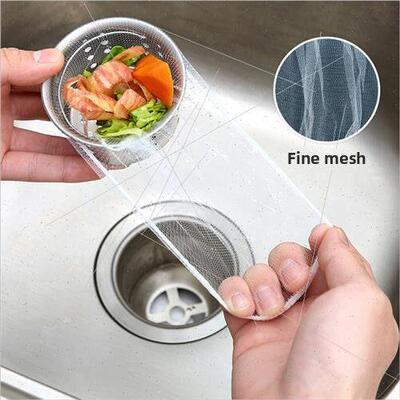 nk strainer disposable food waste mesh pocket sink strainer