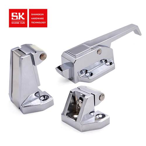 尚坤SK1-093-3W工业门锁拉手冷柜烤箱试验箱冷库把手迫紧门把手锁