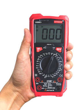 电压表万用表digital屏多用multimeter大数显高精度火线