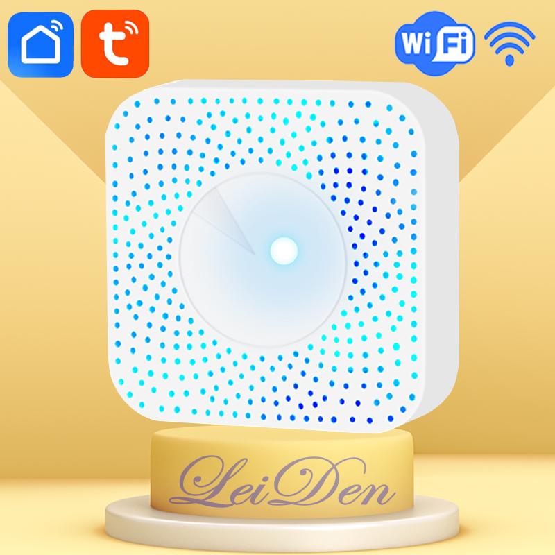 5voc温湿监测.pm2tuya涂鸦智能家居二氧化碳空调传感器联动app