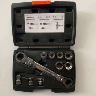 8中飞1 4小飞多功能快10PCS活动扳手组套 2大飞3 棘轮扳手1