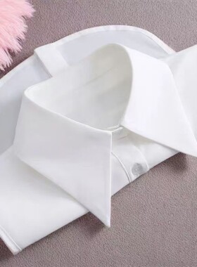 【天猫甄选】假领女衬衣子女领子衣领百搭新款职业装饰毛衣白色工