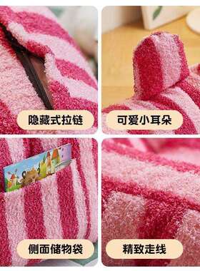 儿童沙发EEX简易轻便座椅阅角懒人沙发发豆读条袋可爱沙纹多巴胺