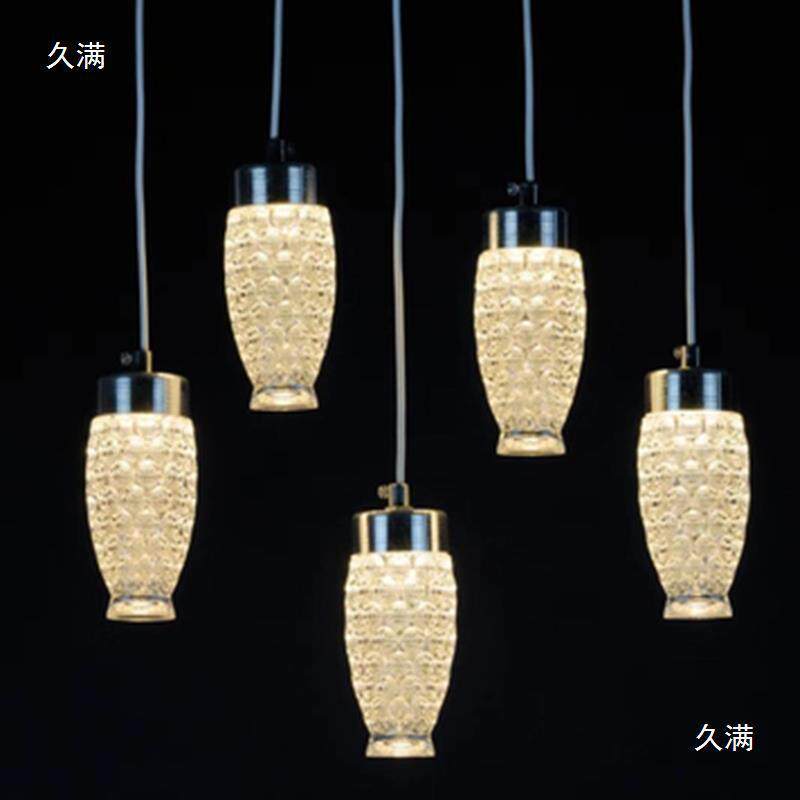 庆具亚克力发光海胆吊舞台吊顶灯装饰水滴吊灯XX795989挂婚件道发