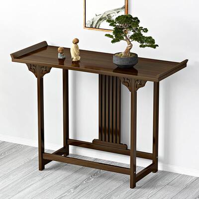 中式玄关桌订婚桌案几覆古桌婚庆长条桌子靠墙端景台简约供桌香案