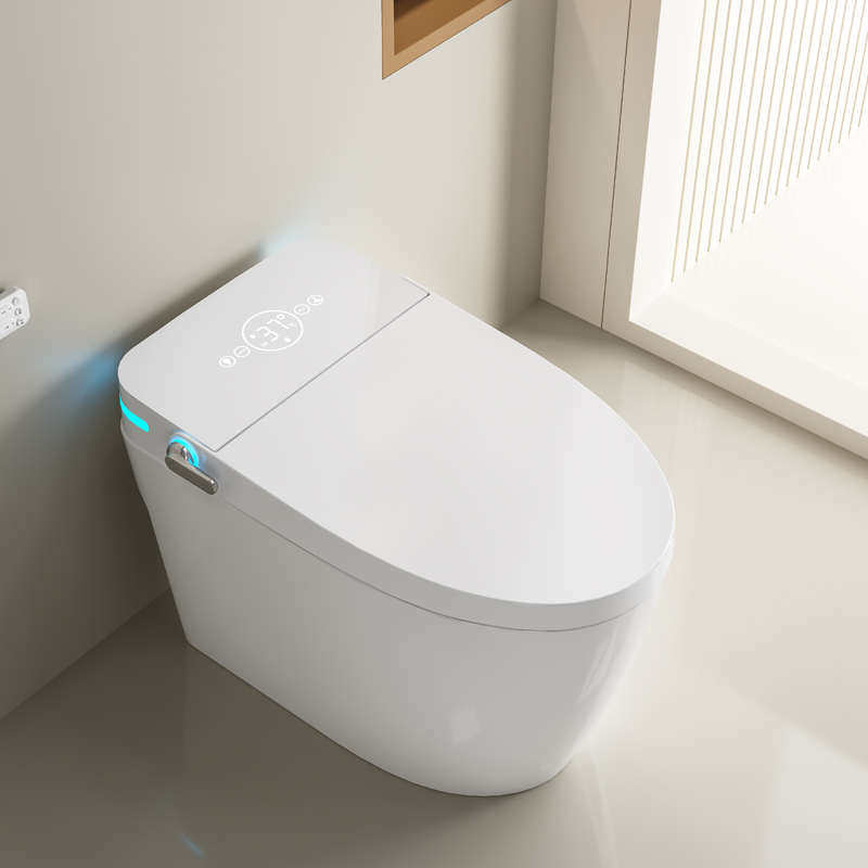 欧罗芬智能马桶家用全自动翻盖无水压限制一体式即热坐便器