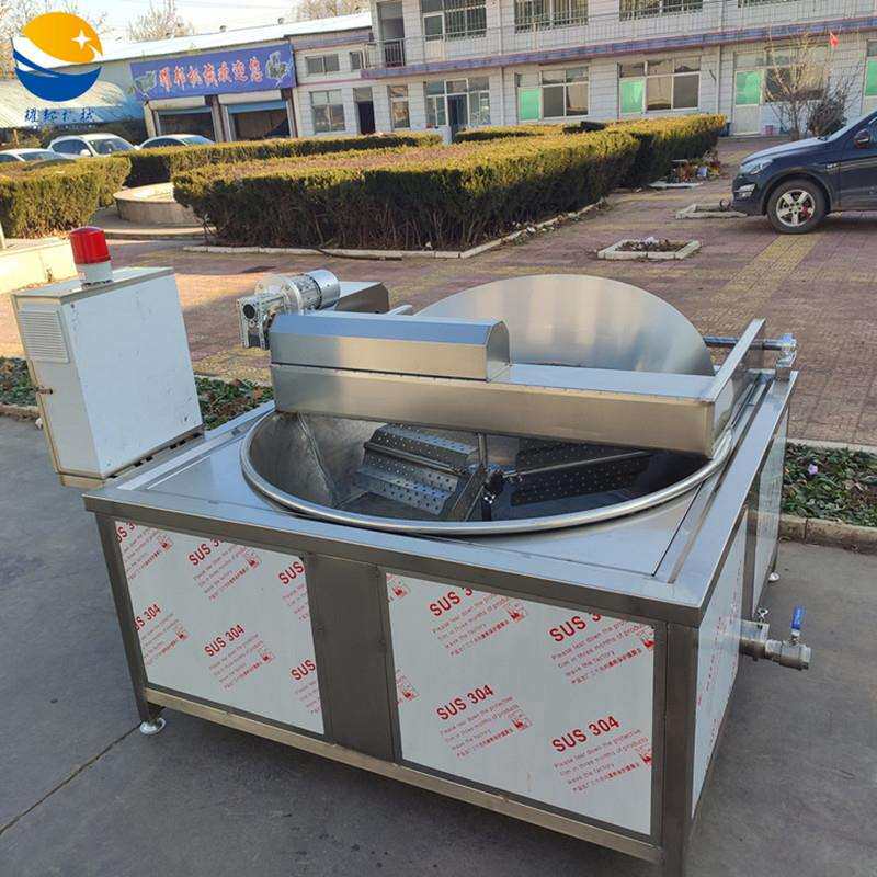 全yb-80自动江米条油炸机电热鱼豆腐油加炸 商用可翻转红 薯锅片