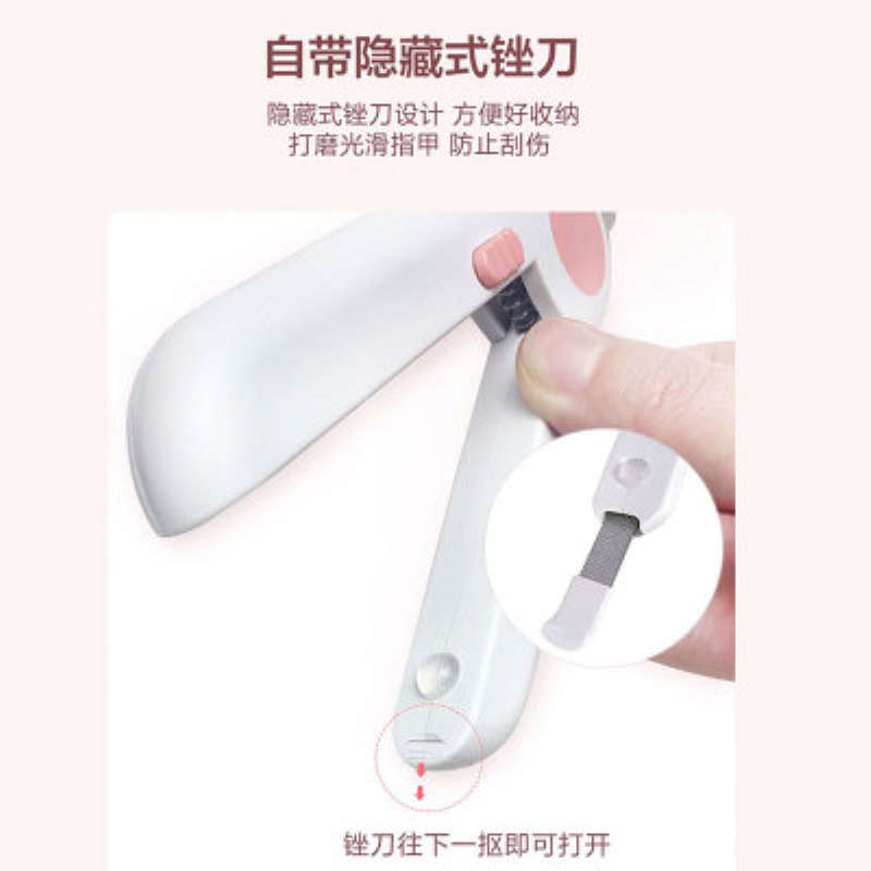 猫指甲剪LED狗指甲刀狗指甲钳神器新手专用猫爪灯光剪甲猫用品