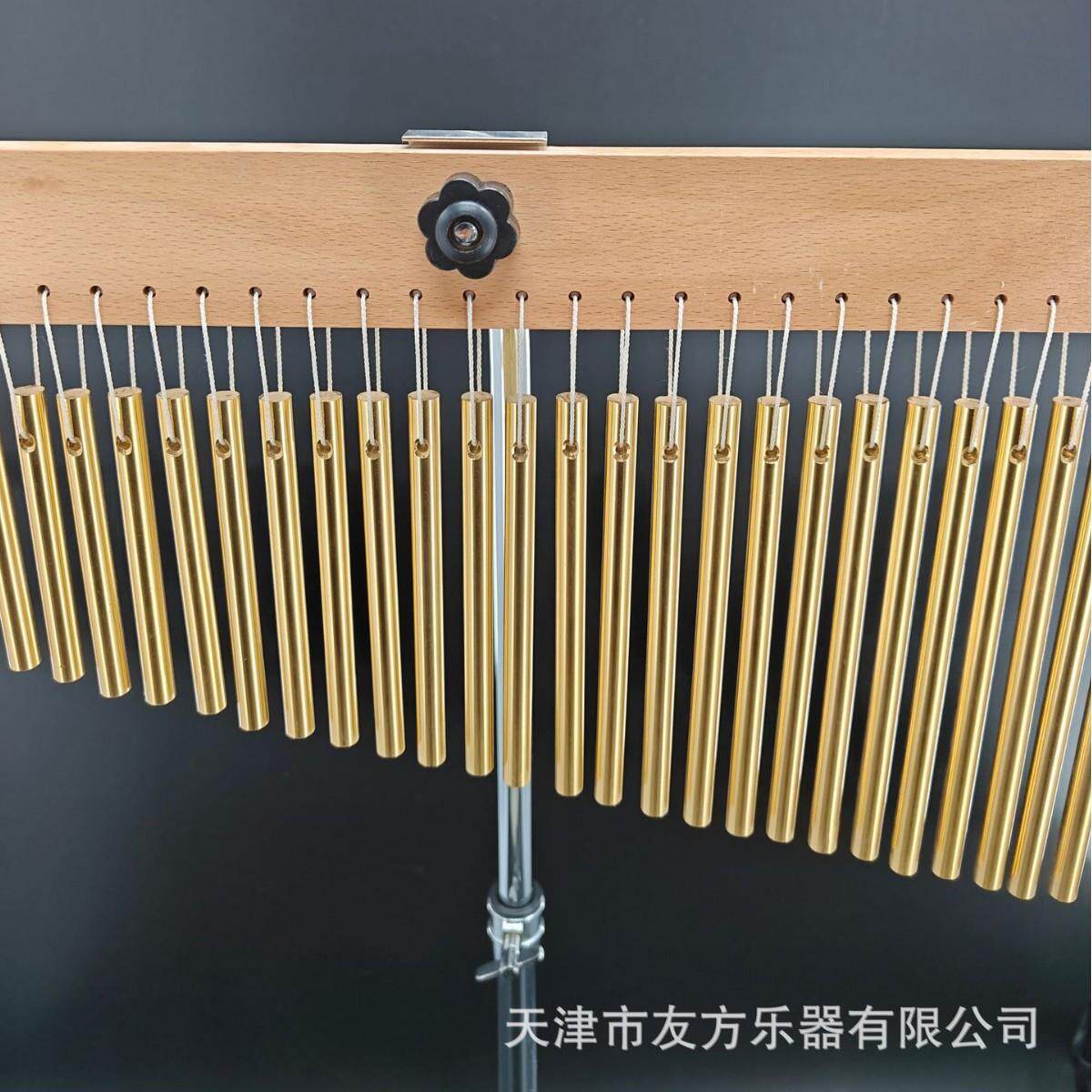 击乐器风铃打架奥尔夫教乐具队演出支伴奏QYH专用36音带架音树音