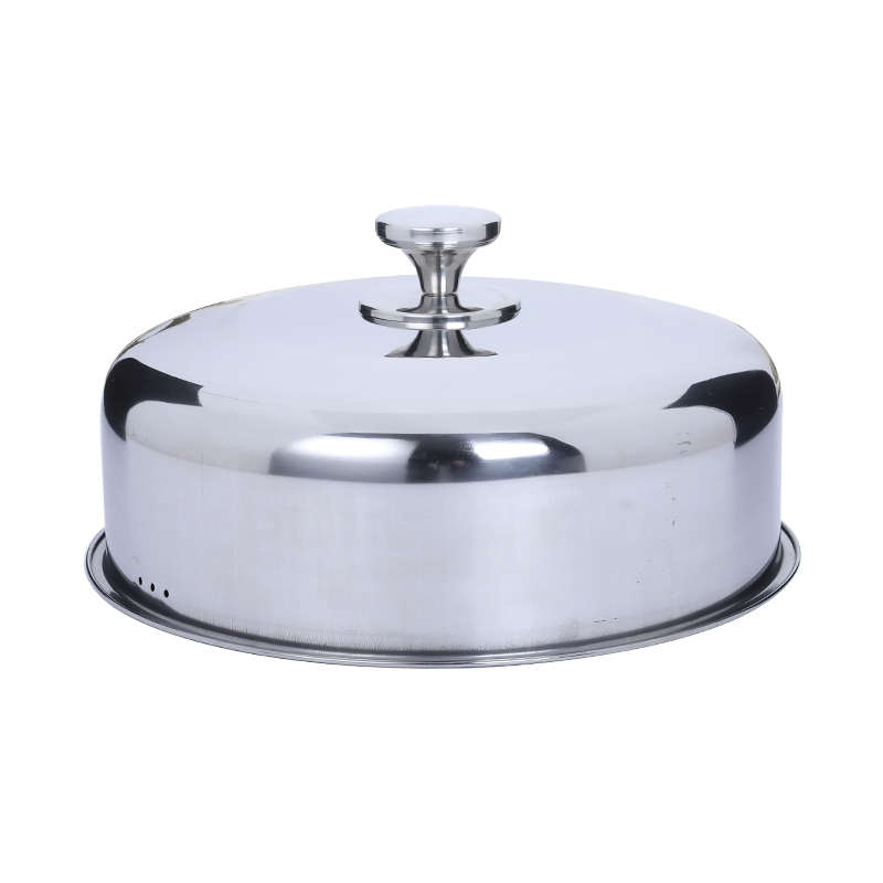 BG54批发全不锈钢加高锅盖蒸锅盖子家用炒菜锅汤锅盖加厚老式圆形