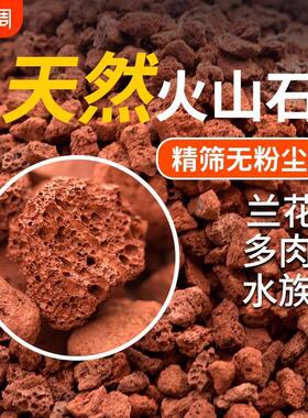 火山石鱼缸专用水族造景垫底砂古法养鱼材料大块过滤石火山岩颗粒
