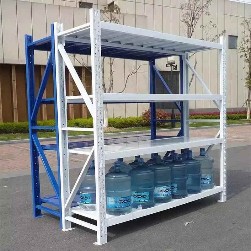 蝴蝶孔​轻型货架仓库房货架层置物305架家多用地下室储库储物车架