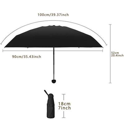 Mini Foldable umbrella UV protection Mini Sun Umbrella dual