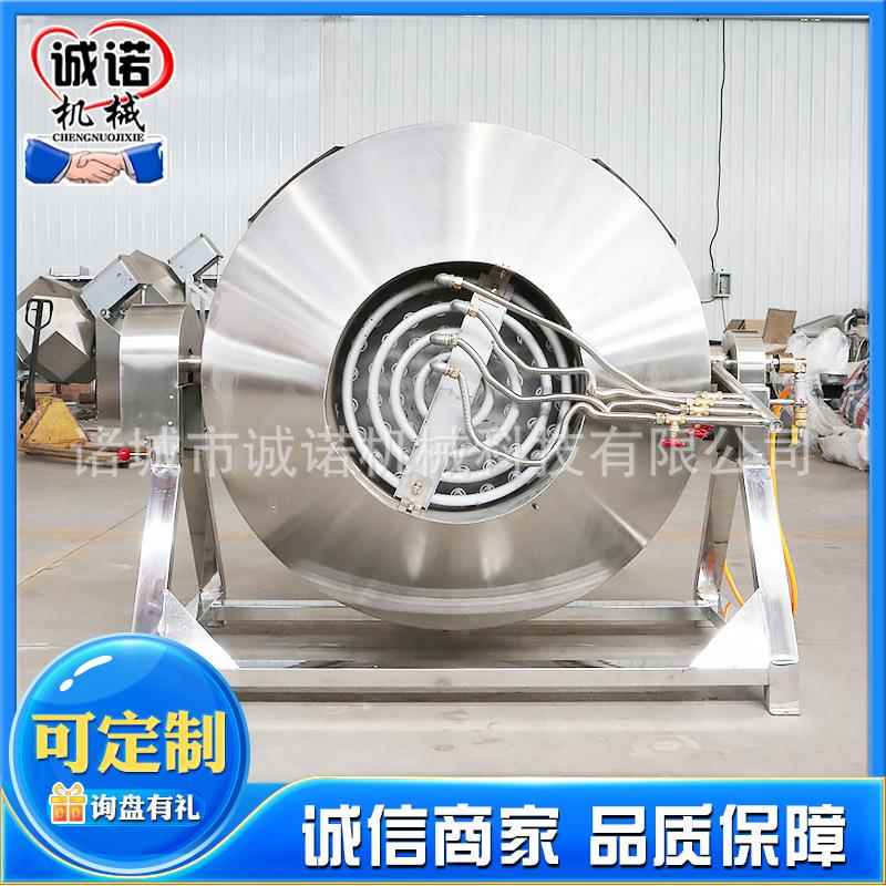 自动不锈钢猪肉夹层锅可倾式倒料夹层锅烧鸡牛肉卤煮锅设备