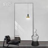 伯仑 店全身镜贴墙家用极简防爆镜子壁挂ins 全身镜全身镜落地服装