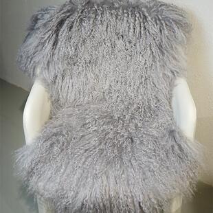 滩羊毛皮垫客厅欧整张毛毛地毯卧室床边飘窗毛绒坐垫椅垫沙发垫