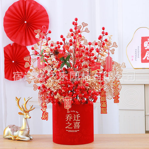 仿真大麦黄金麦穗装饰客厅摆件高端新干花乔迁开业花篮道具花束