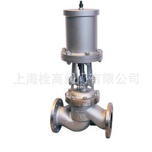 法兰气动不锈钢截止阀上海641W DN200 16P气动截止阀DN15