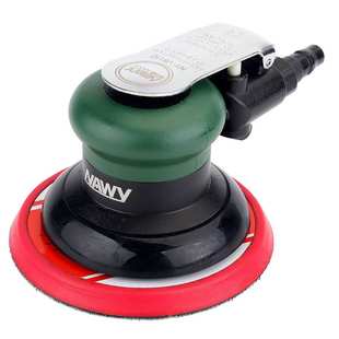 台湾耐威工业级8110圆形5寸气动砂光机木工钣金汽车抛光机打磨机