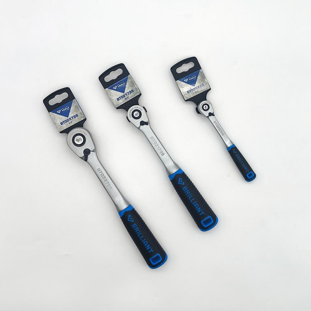 德国品牌大扭力快速脱落棘轮扳手90齿1/2大飞3/8中飞1/41/4吋套筒