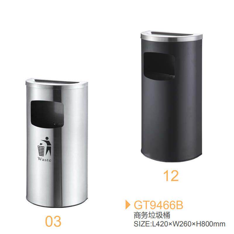 源头厂商不锈钢砂钢商场垃圾桶 酒店度假村商业区烤漆圆柱垃圾桶