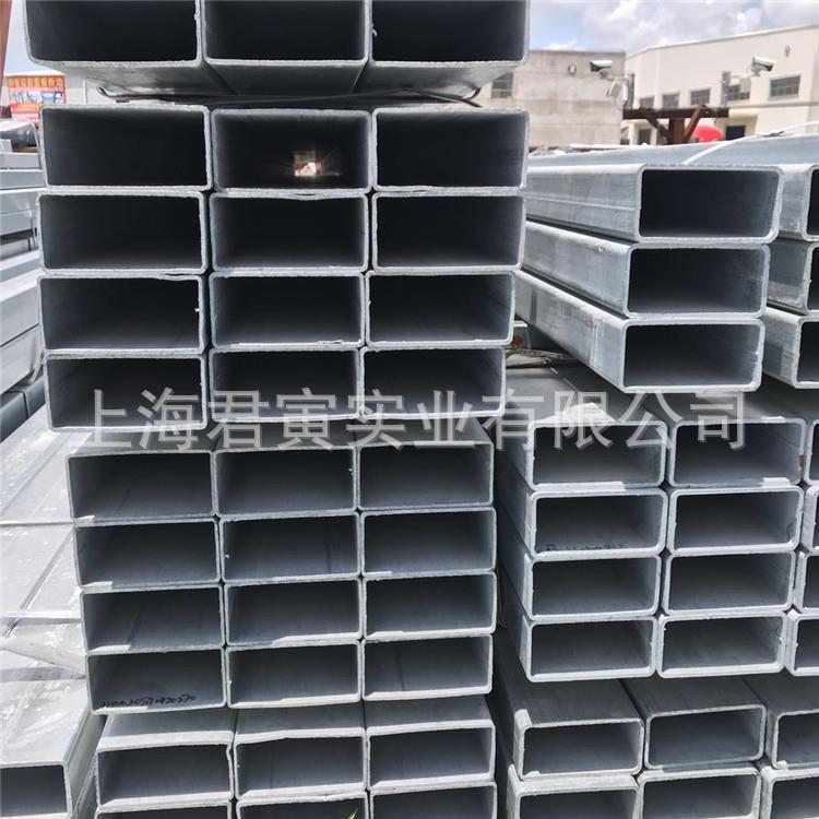 热镀锌方管250*250厚壁方管 镀锌矩形管 200*250规格齐全一支配送