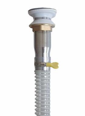 32下水管道 橙色新料排水管卫生间面盆洗衣池下水器落水软管 配件