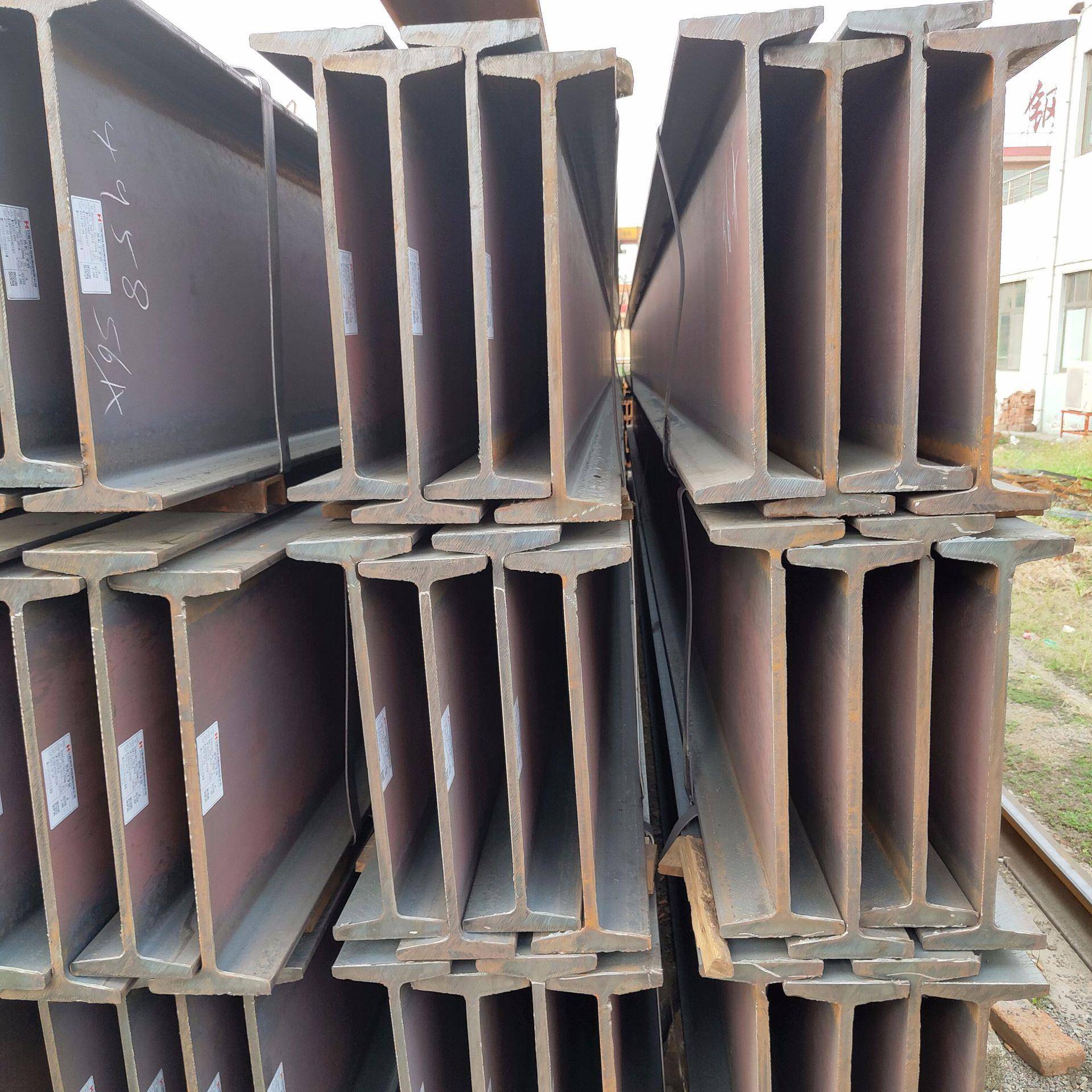 山东工字钢 泰安工角槽 工字钢 Q235B Q355B 63B零售