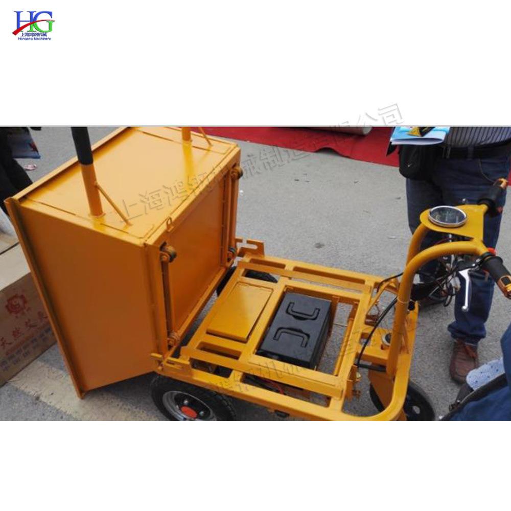 建筑工地运输搬运车 电动小型电瓶手推车 养殖场矿用自卸翻斗车