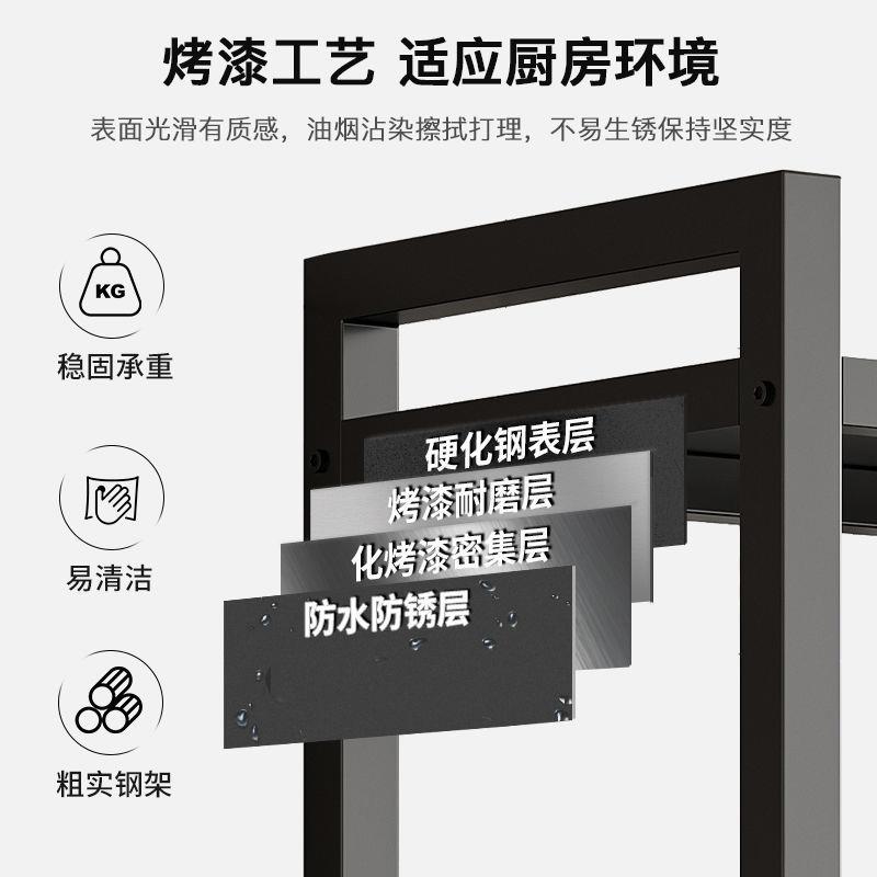 厨空置物架落地多层蔬菜子收纳架微波炉烤箱货架储物架房子844941