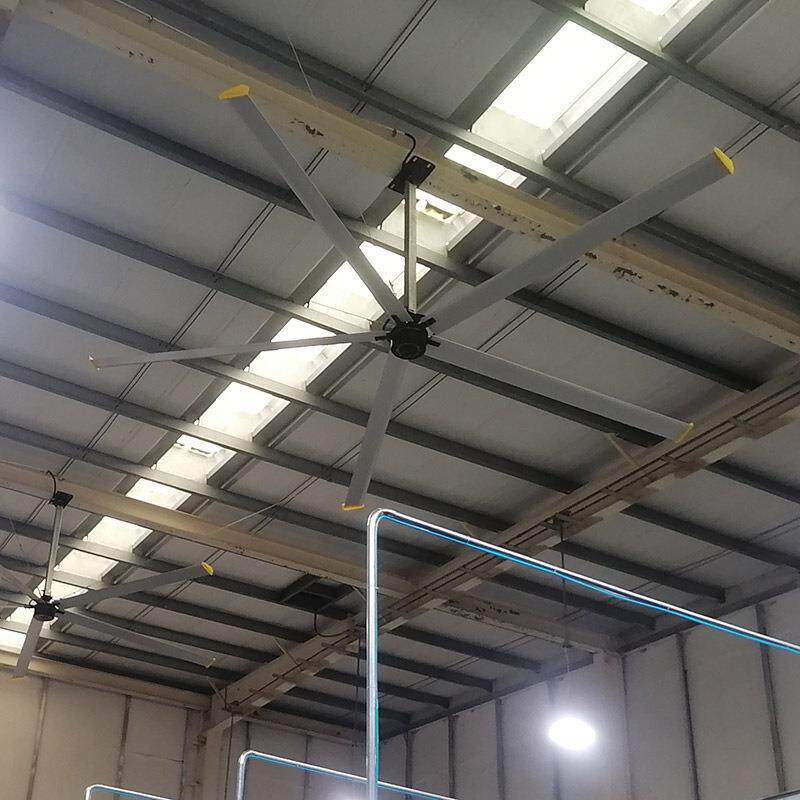 节能环保工业大风扇BKD车间大厂房通降温大吊扇永磁吊顶散风热风