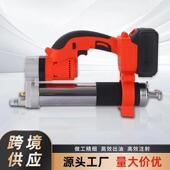 挖掘机专用高压手持式 式 电动墨盒填装 锂电黄油枪可充电桶装