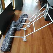 墩布拖布车尘推双轮地拖车大型工厂市场体育场专用清洁 手推式 包邮